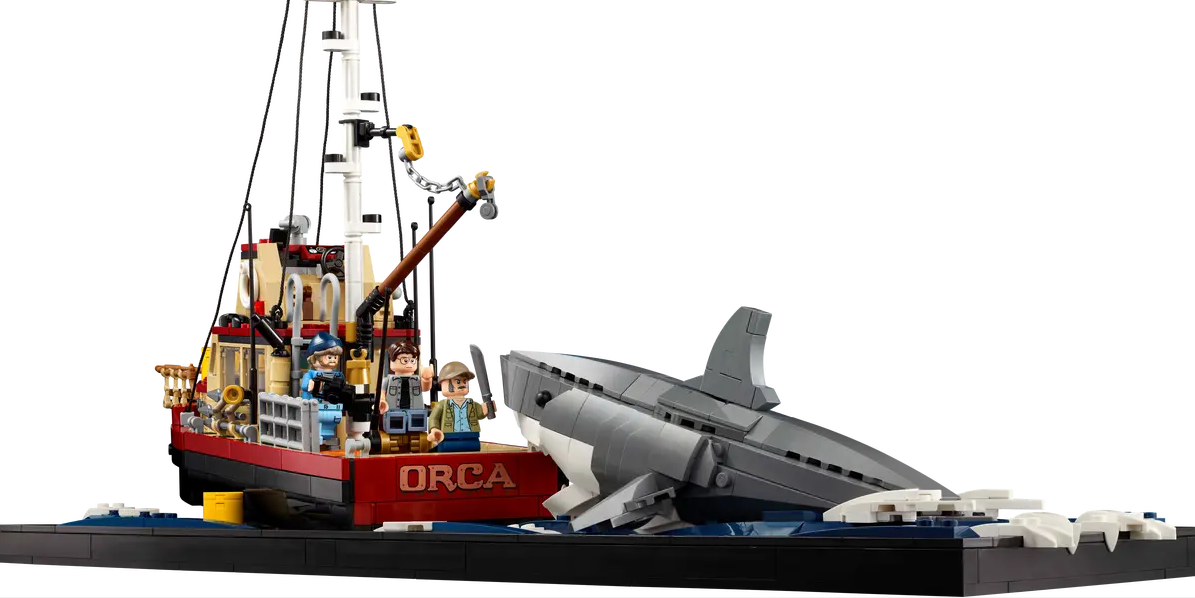 Lego orca boat sales