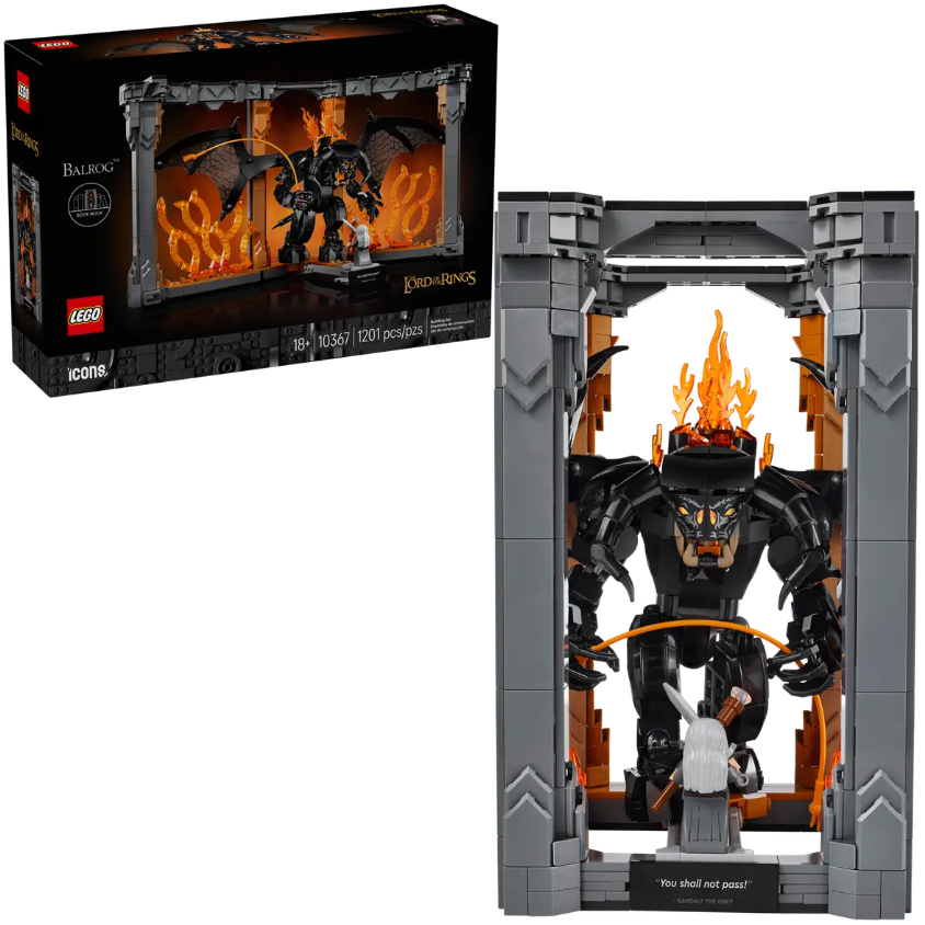 The Lord of the Rings: Balrog™ Book Nook- LEGO® Icons – LEGOLAND