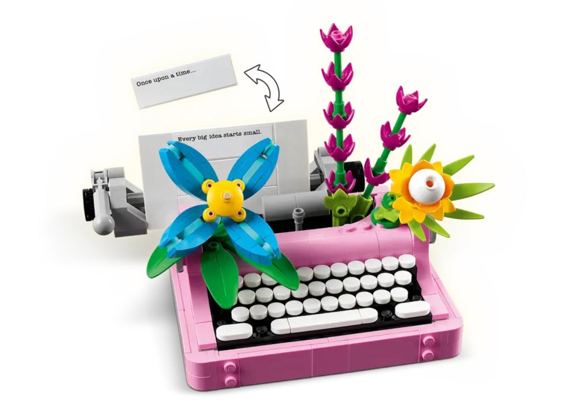 Typewriter with Flowers 3-in-1 – LEGOLAND® California Resort