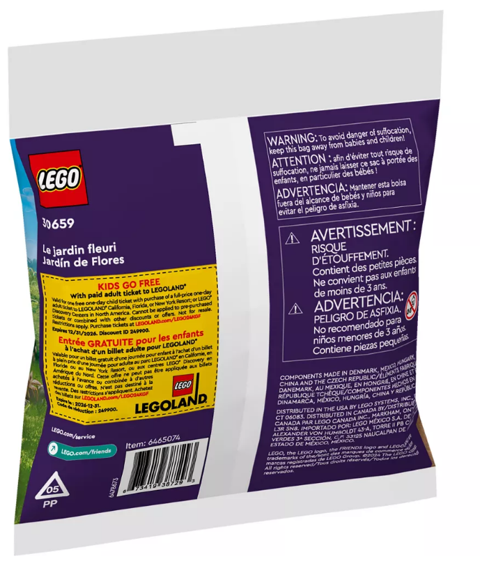 LEGO® Friends Flower Garden – LEGOLAND® California Resort Online Shop