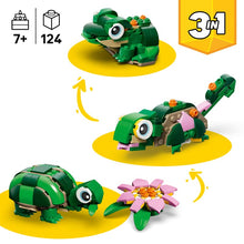 Load image into Gallery viewer, Turtle w/ Water Lily 3-in-1
