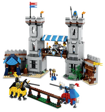 Load image into Gallery viewer, Creator 3in1 Medieval Horse Knight Castle