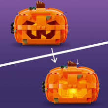 Load image into Gallery viewer, Halloween Pumpkin Lantern Building Set - 40872