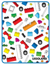 Load image into Gallery viewer, LEGOLAND® EXCLUSIVE! LEGO® Building Blocks Throw
