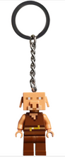 Load image into Gallery viewer, LEGO® Minecraft Piglin Key Chain
