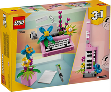 Load image into Gallery viewer, Typewriter with Flowers 3-in-1