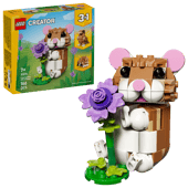 Load image into Gallery viewer, Cute Hamster w/ Flower 3-in-1
