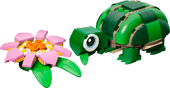 Load image into Gallery viewer, Turtle w/ Water Lily 3-in-1