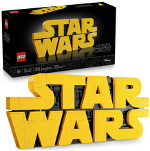 Load image into Gallery viewer, Brick-Built Star Wars™ Logo
