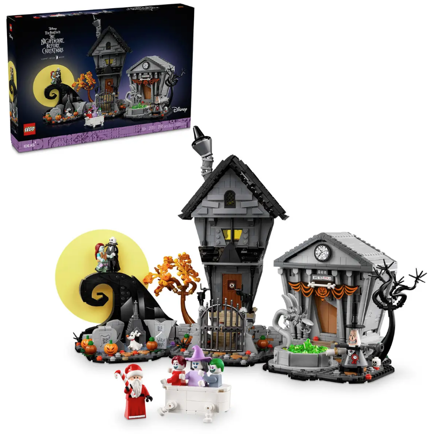 Tim Burton’s set Tim Burton's The Nightmare Before Christmas -Disney – LEGOLAND