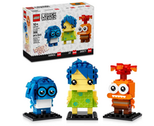 Load image into Gallery viewer, Disney and Pixar Joy, Sadness & Anxiety BrickHeadz™