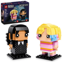 Load image into Gallery viewer, Wednesday & Enid BrickHeadz™