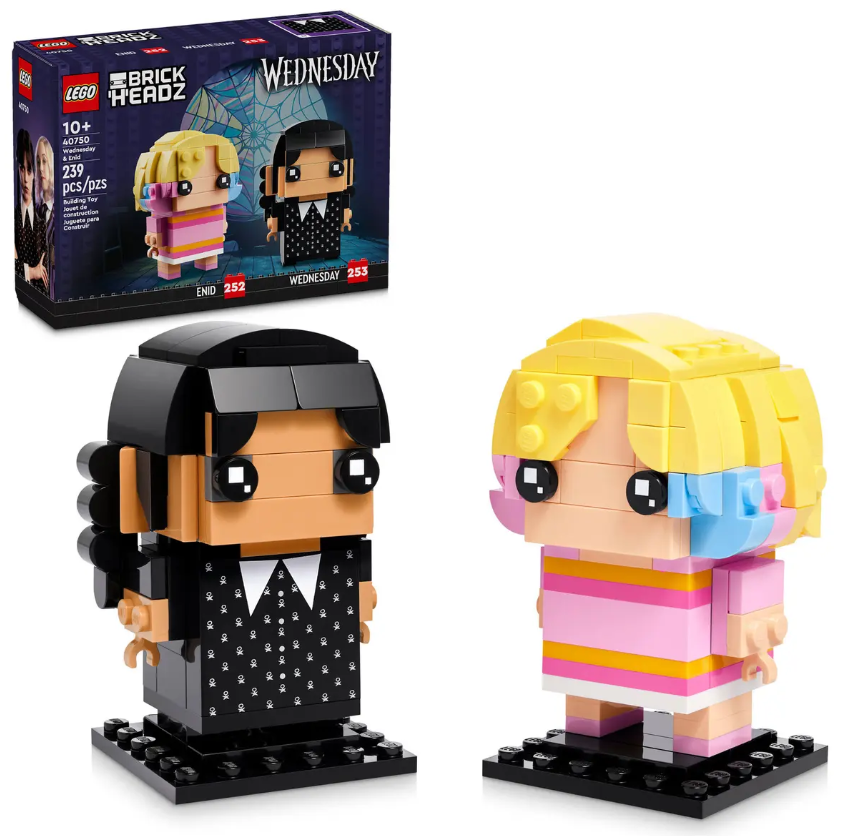 enid出品 Wednesday & Enid BrickHeadz™ – LEGOLAND® California Resort Online Shop