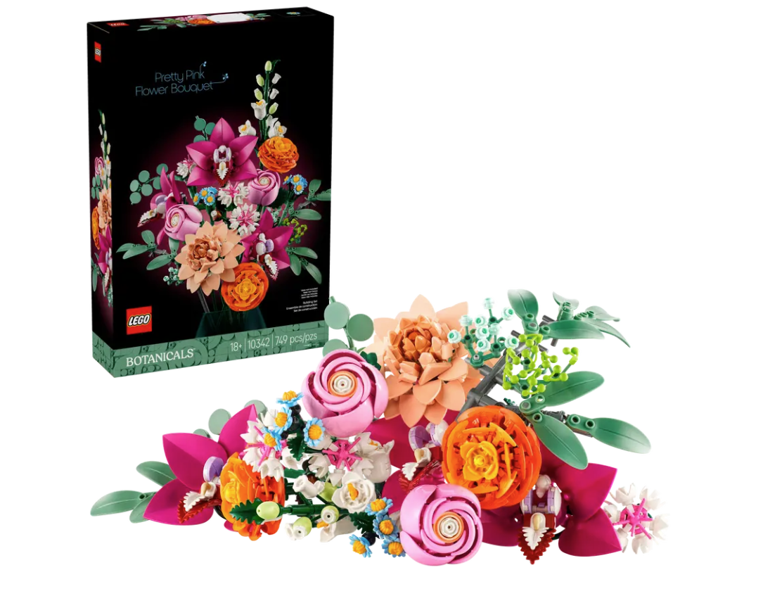 Pretty Pink Flower Bouquet – LEGOLAND® California Resort Online Shop