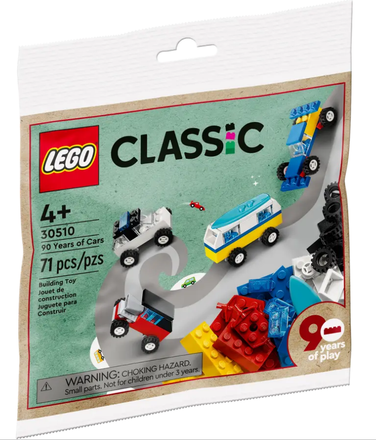 LEGO Classic 90 Years of Cars LEGOLAND California Resort Online Shop