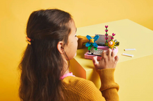 Load image into Gallery viewer, Typewriter with Flowers 3-in-1