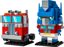 Load image into Gallery viewer, Optimus Prime Robot & Vehicle BrickHeadz™