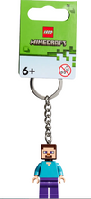 Load image into Gallery viewer, LEGO® Minecraft Steve Key Chain