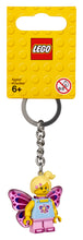 Load image into Gallery viewer, Butterfly Girl Keychain
