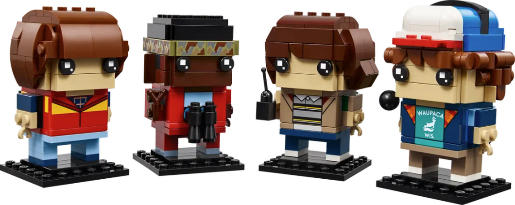 Mike, Dustin, Lucas and Will - LEGO® BrickHeadz™