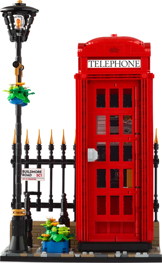 LEGO® Ideas Red London Telephone Box