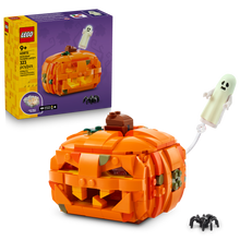 Load image into Gallery viewer, Halloween Pumpkin Lantern Building Set - 40872

