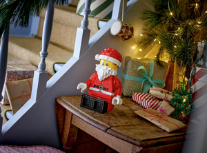 Up-Scaled Santa Minifigure