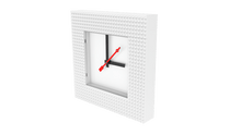 Load image into Gallery viewer, Wall Clock MOC (My Own Creation) – White
