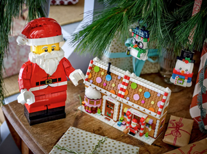 Up-Scaled Santa Minifigure