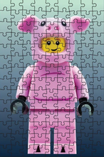 Load image into Gallery viewer, LEGO® Mystery Minifigure Mini Puzzle - Blue Edition
