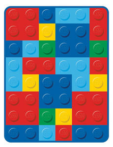 LEGOLAND® EXCLUSIVE! LEGO® Brick Bonanza Throw