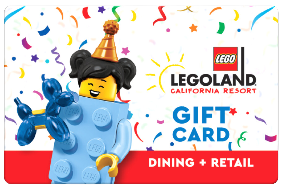 Limited Edition LEGOLAND® CALIFORNIA Gift Card - $25.00