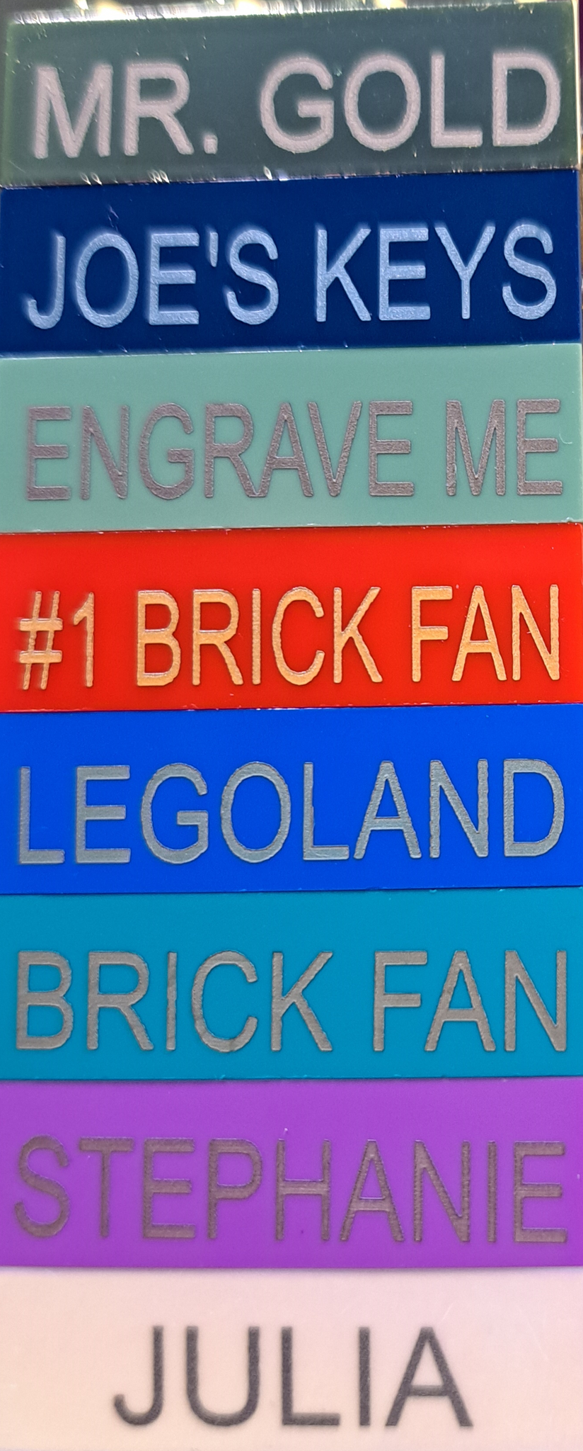 2x4 LEGO® Brick Keychain Sand Green -Engravable – LEGOLAND 2x4 LEGO® Brick Keychain Sand Green -Engravable – LEGOLAND