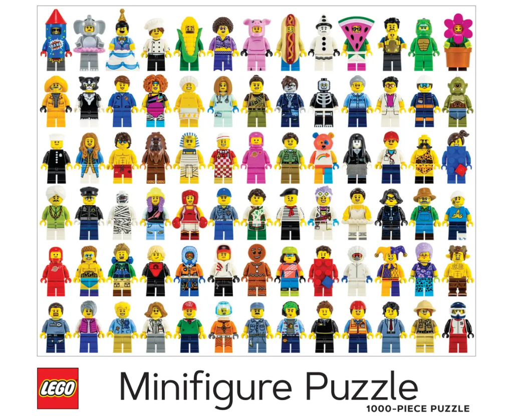 LEGO® Minifigure 1,000-Piece Puzzle