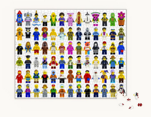 LEGO® Minifigure 1,000-Piece Puzzle