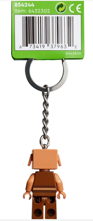 Lego Key Rings Minecraft LEGO® Minecraft Piglin Key Chain – LEGOLAND® California Resort Online Shop