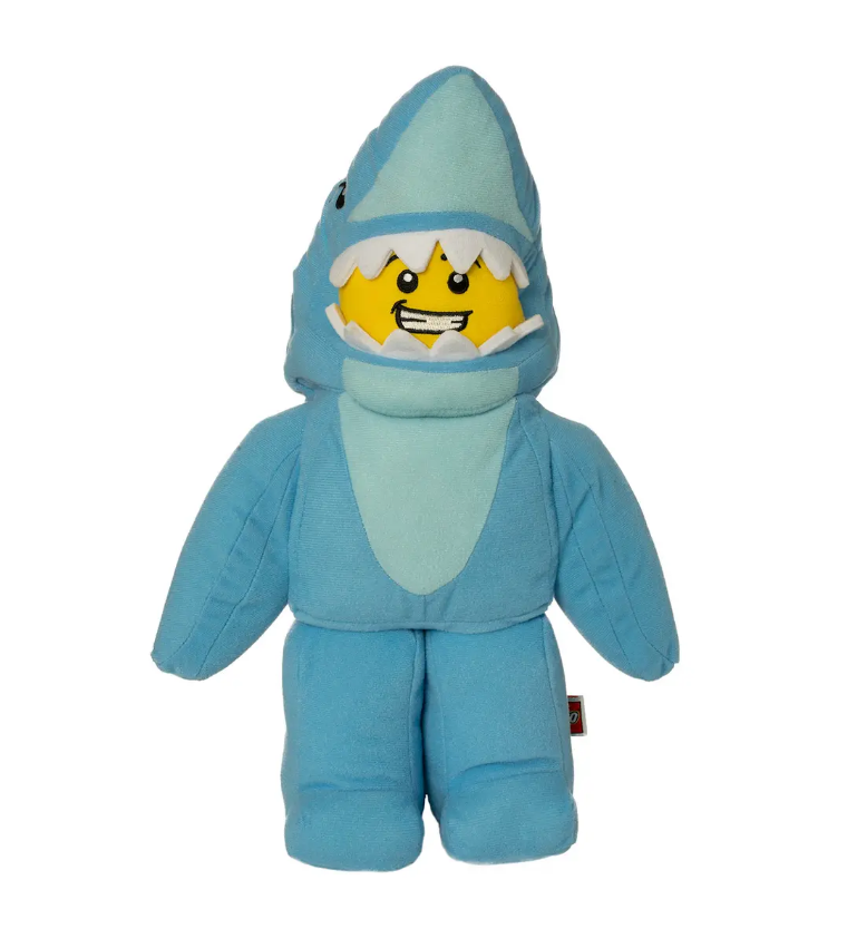 Shark Guy LEGO® Minifigure Plush