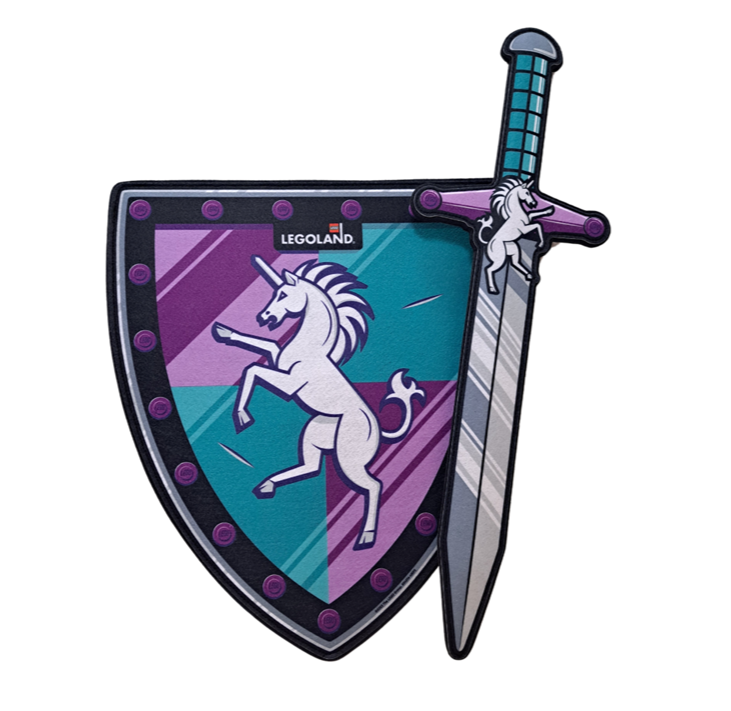 LEGOLAND EXCLUSIVE Unicorn Sword Shield Set