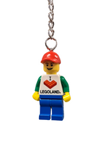 Load image into Gallery viewer, I Heart LEGOLAND Keychain Boy
