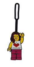 Load image into Gallery viewer, EXCLUSIVE! LEGO® &quot;I LOVE LEGOLAND®&quot; Girl Luggage Tag
