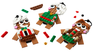 LEGO® Gingerbread Ornaments