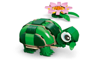 Load image into Gallery viewer, Turtle w/ Water Lily 3-in-1
