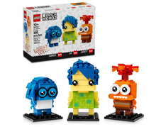 Load image into Gallery viewer, Disney and Pixar Joy, Sadness &amp; Anxiety BrickHeadz™
