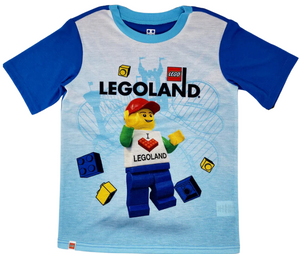 EXCLUSIVE LEGOLAND® I Heart LEGOLAND Pajamas 2-PCS Set BLUE