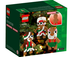 LEGO® Gingerbread Ornaments