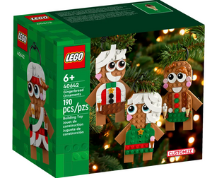 LEGO® Gingerbread Ornaments