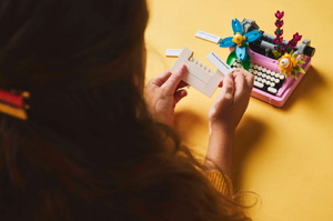 Typewriter with Flowers 3-in-1