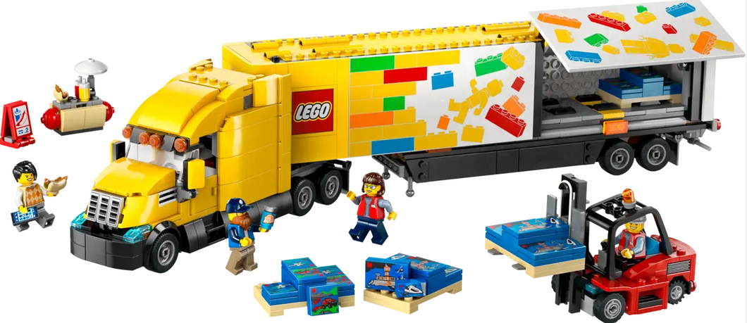 LEGO City Yellow Delivery Truck – LEGOLAND® California Resort Online Shop