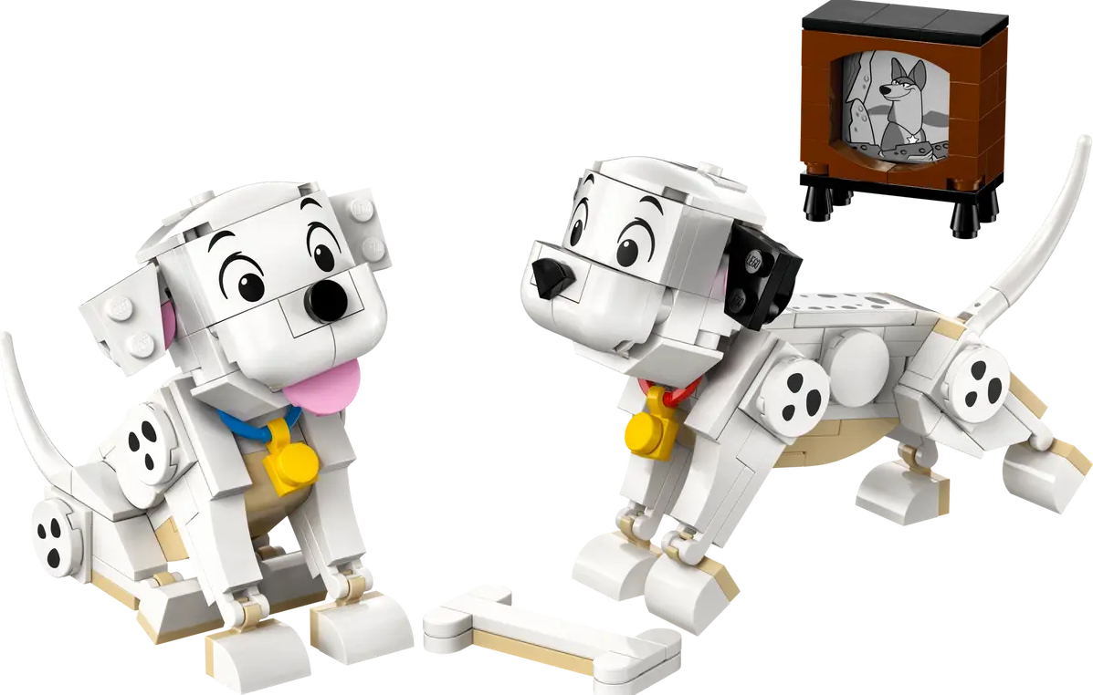 Lucky & Penny 101 Dalmatians Puppies - LEGO® ǀ Disney – LEGOLAND