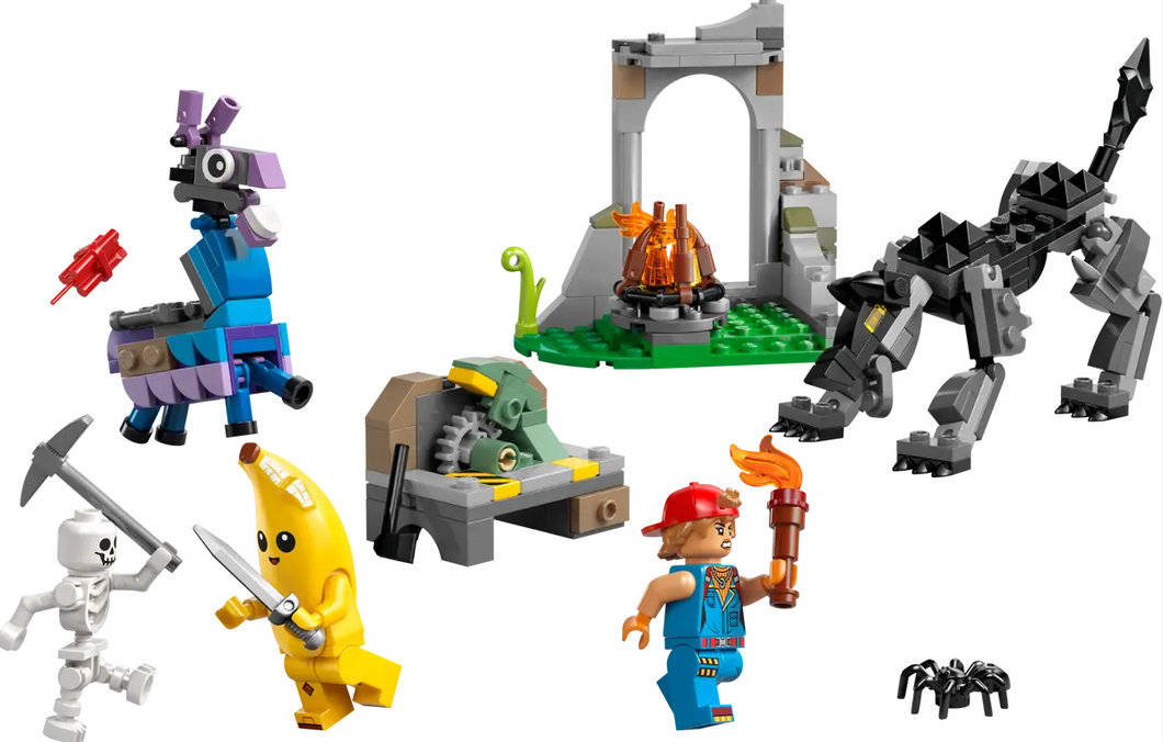 Peely & Sparkplug’s Camp LEGO® Fortnite